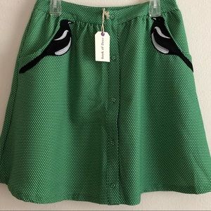 SALE ModCloth By Book of Deer Magpie Skirt